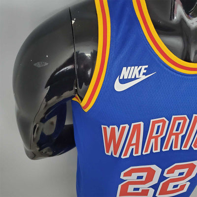 WIGGINS#22 75th Anniversary Warriors Blue