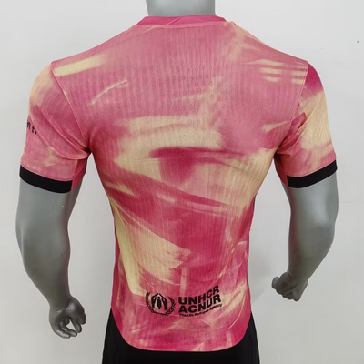 24-25 BARCELONA  Pink Player Version Jersey tm