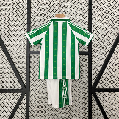 95-97 Real Betis  home retro kids set tm