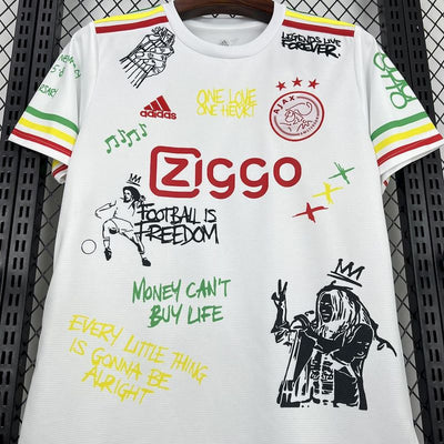 25-26 Ajax Amsterdam Bob Marley 40th Jersey