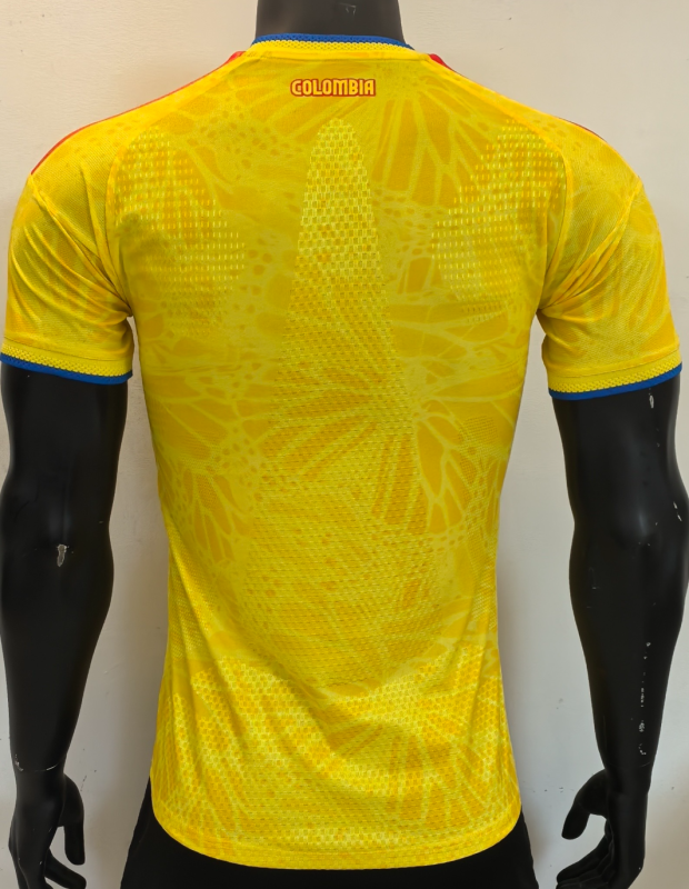 25-26 Colombia home player version jersey TM