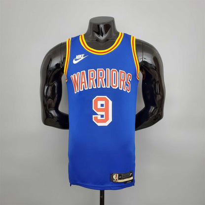 75th Anniversary Iguodala #9 Warriors Retro Edition Blue tm