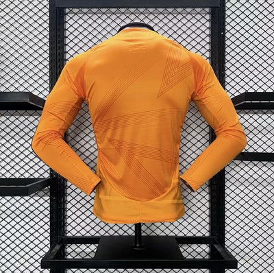 24-25 REAL MADRID away player Version long sleeve jersey tm