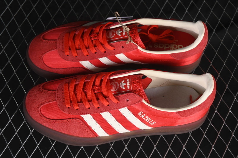 GAZELLE INDOOR RED/BETTER SCARLET/CREAM WHITE