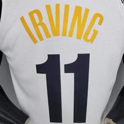 IRVING#11 Brooklyn Nets graffiti white