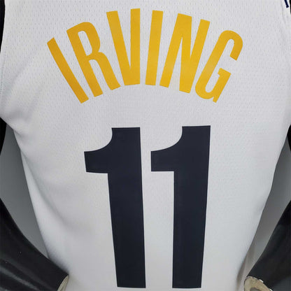 IRVING#11 Brooklyn Nets graffiti white