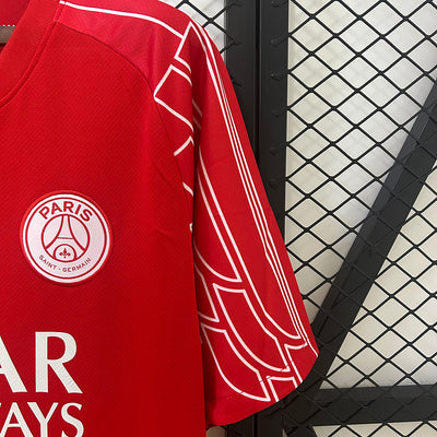 25-26 PSG red jersey