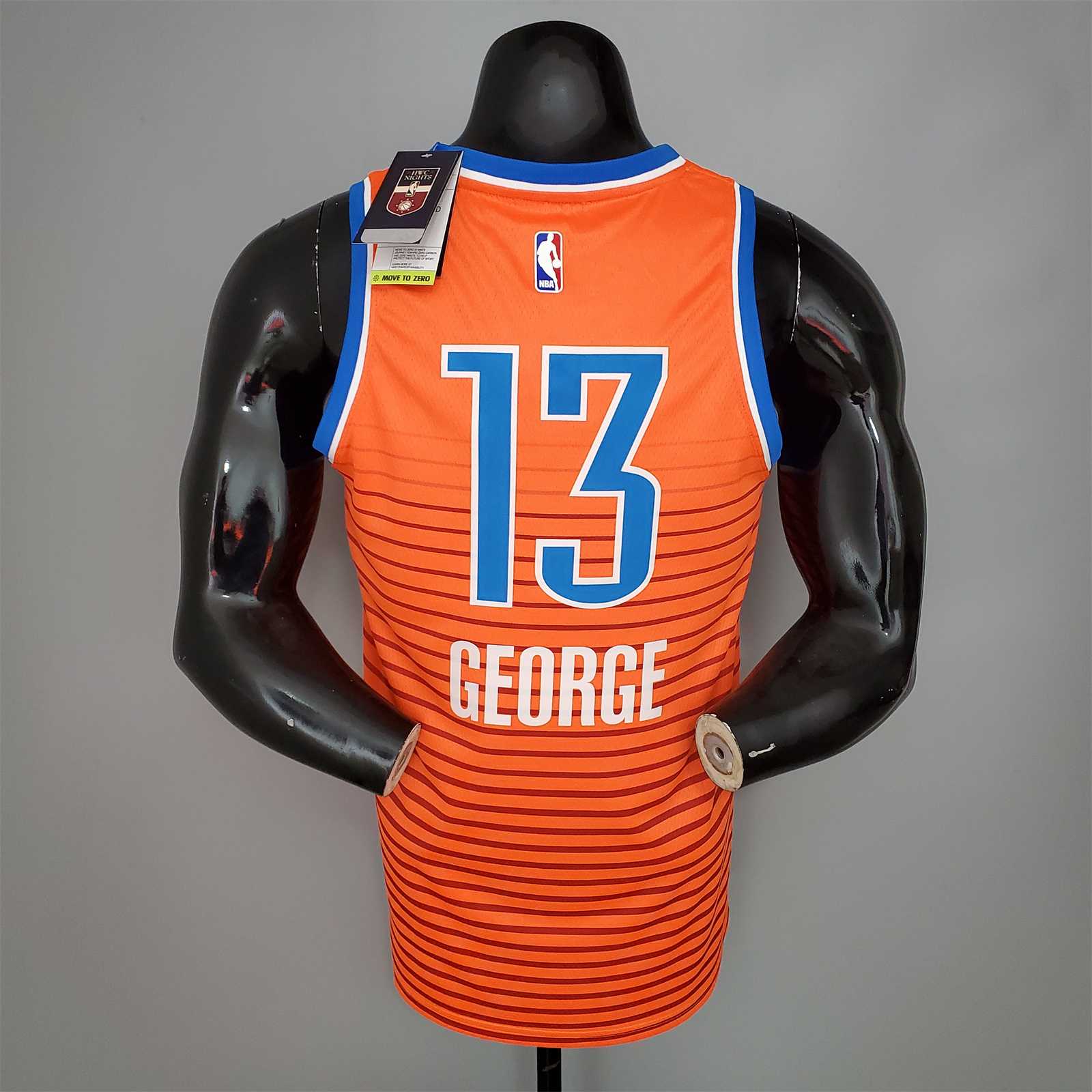 GEORGE#13 Thunder Jordan Orange