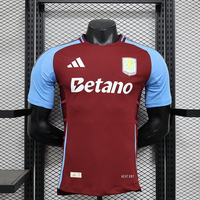 24-25 Aston Villa home player version jersey tm