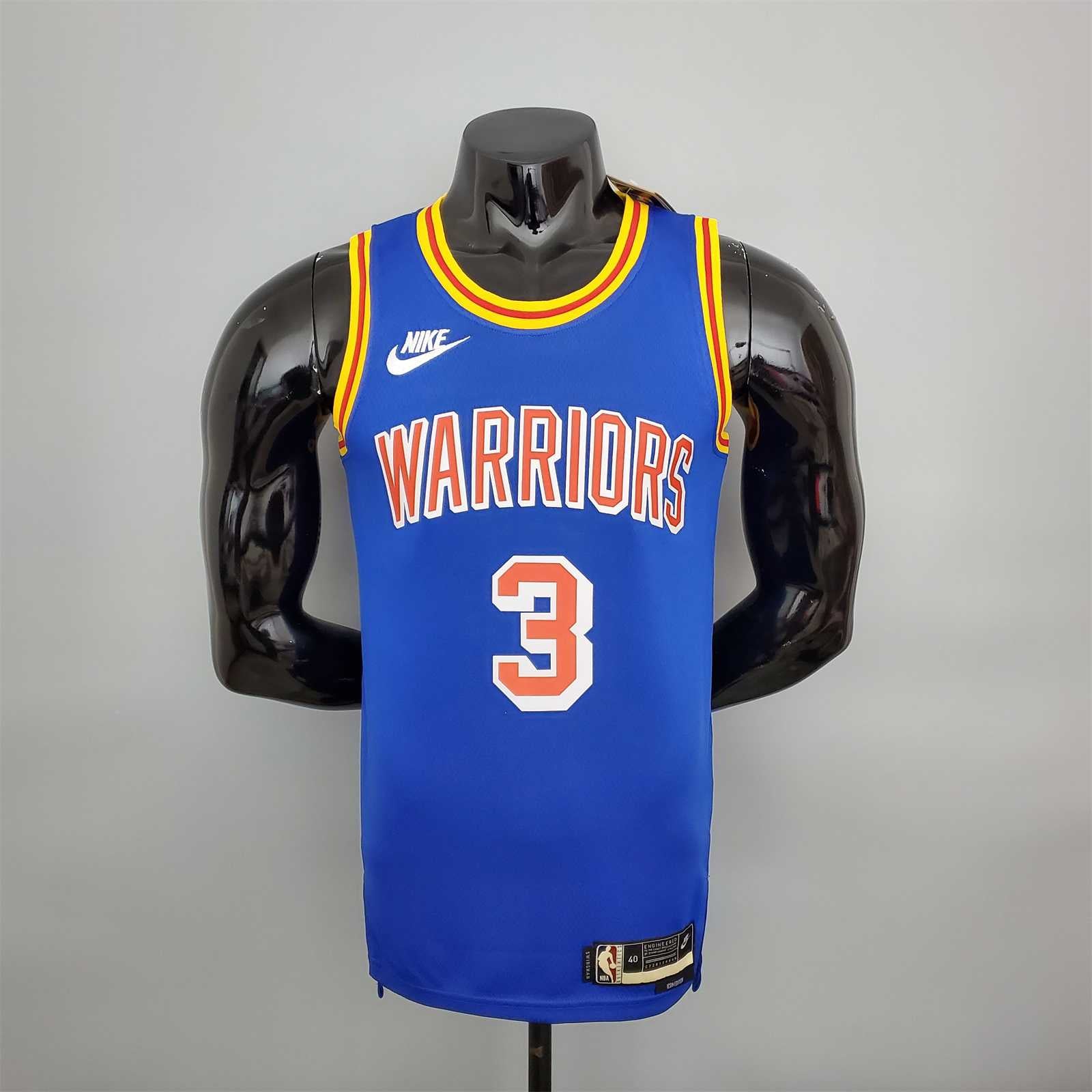 75th Anniversary Poole #3 Warriors Retro Blue tm