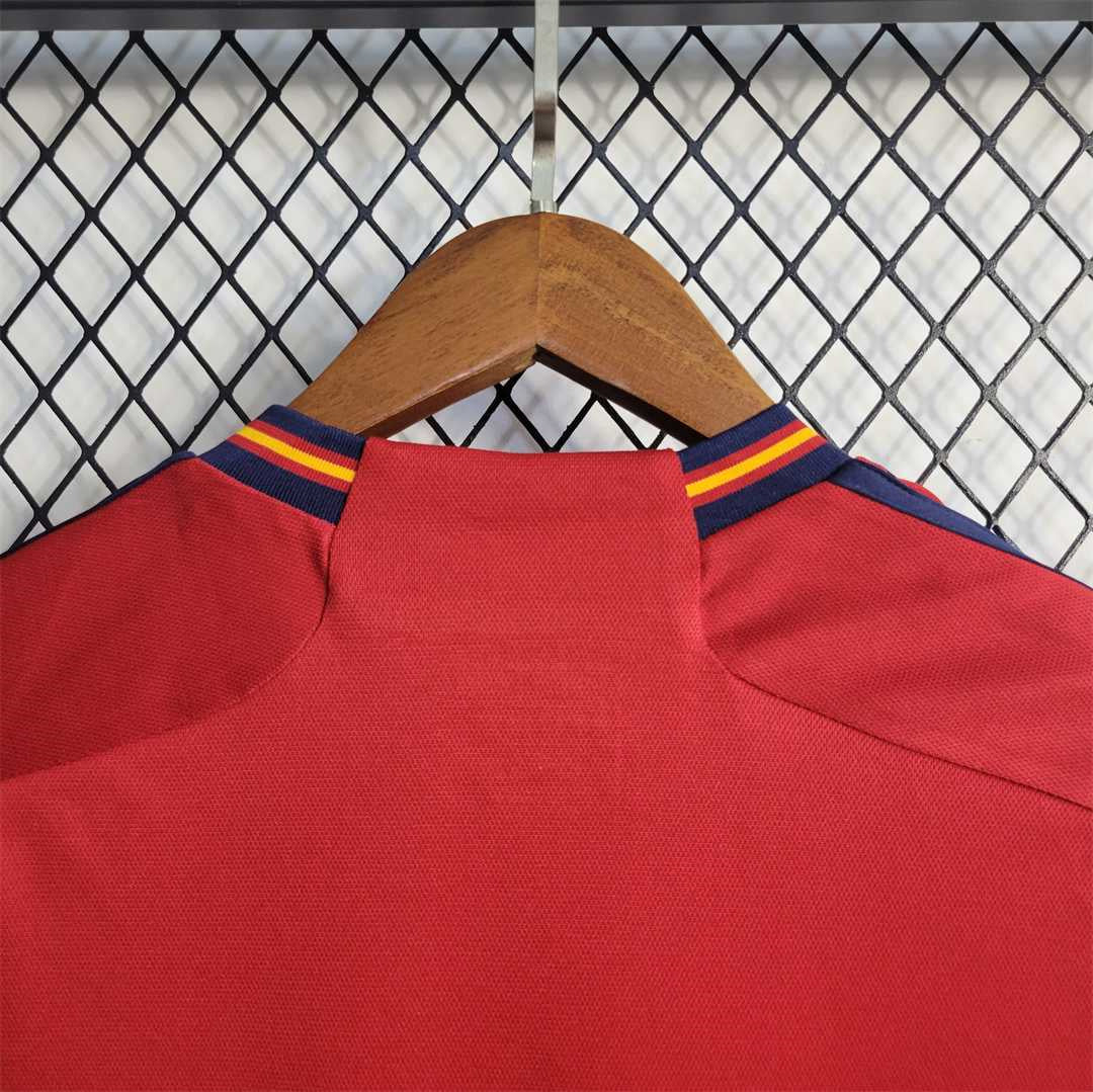 2022 Spain home fan version shirt tm