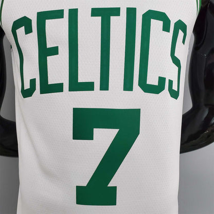 75th Anniversary Brown #7 Celtics White