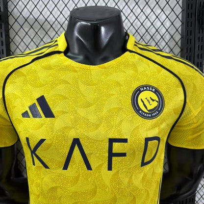 25-26 Al-Nassr home player version soccer jersey TM