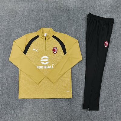 26-27 Season AC Milan Golden Color Football Sweater Set