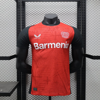 24-25 Leverkusen home player version jersey tm