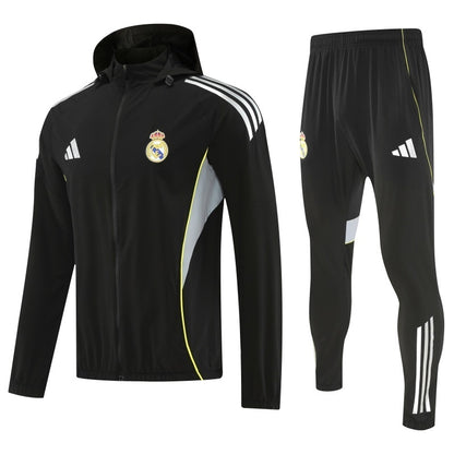 Real Madrid 2025/26 White Windbreaker suit