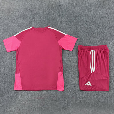 26-27 Season Real Madrid Rose Color Football Training Suit