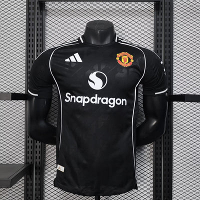 25-26 Manchester United black special player version jersey tm