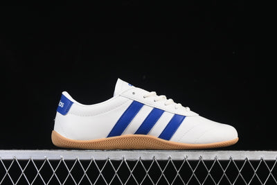 GRAND COURT LOW TOP TENNIS SHOES KLEIN BLUE/WHITE