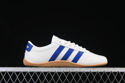 GRAND COURT LOW TOP TENNIS SHOES KLEIN BLUE/WHITE