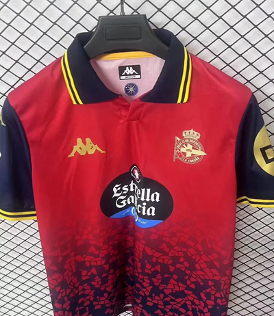 25-26 Deportivo de La Coruna away soccer jersey