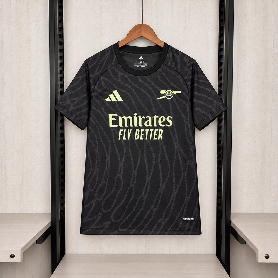 Arsenal 2026/27 Pre-Match Black Jersey