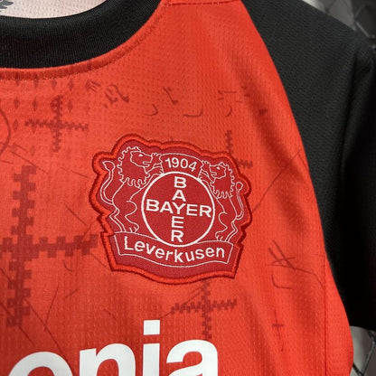 24-25 Bayer 04 Leverkusen home kid kit