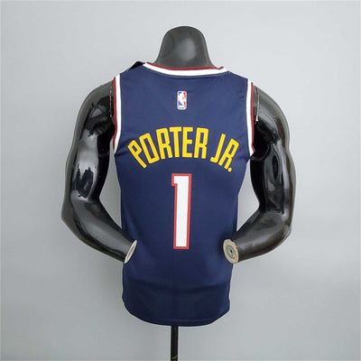 Nuggets Porter jr.#1 Navy Blue