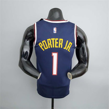 Nuggets Porter jr.#1 Navy Blue