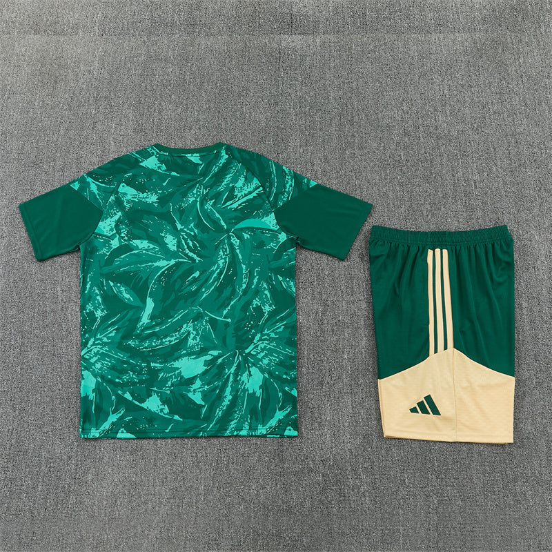 26-27 Season Real Madrid Camo-Green Color Football Training Suit