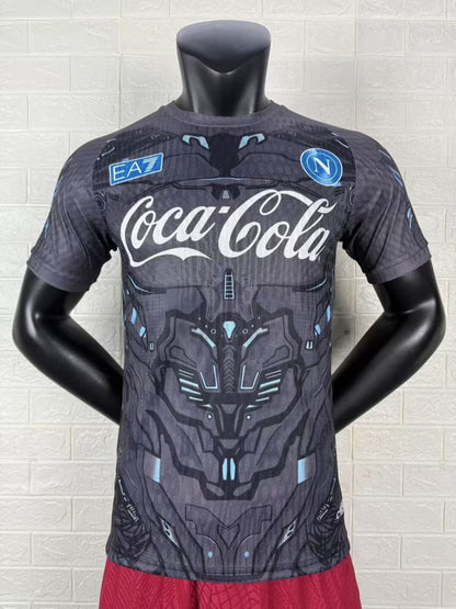 25-26 Napoli gray Coca Cola Player version jersey tm