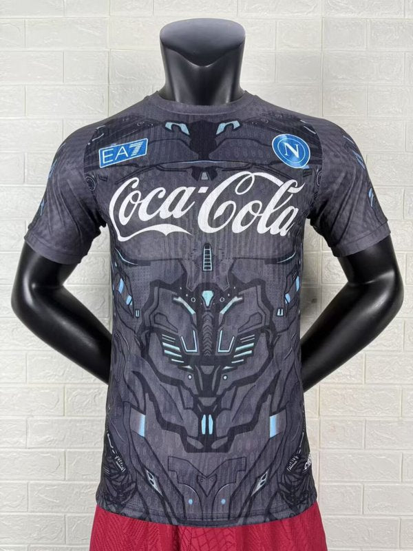 25-26 Napoli gray Coca Cola Player version jersey tm