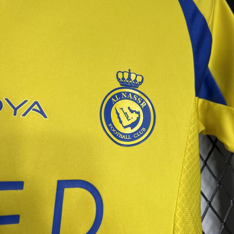 24-25 Al-Nassr home kid kit