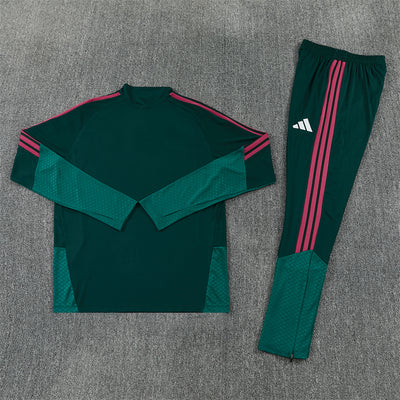 26-27 Season Real Madrid Dark-Green Color Football Sweater Set