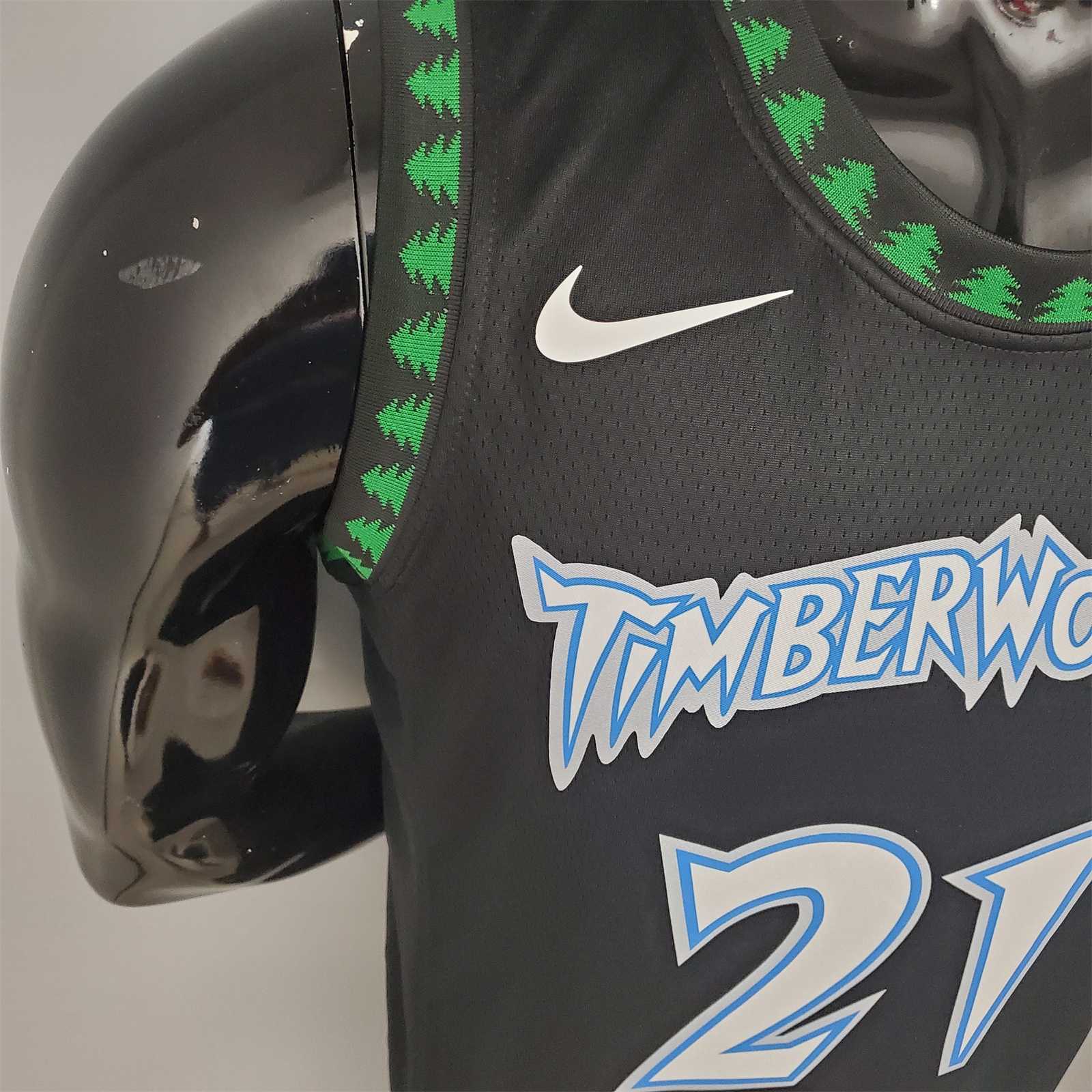 GARNETT#21 2018 Retro Timberwolves Black tm