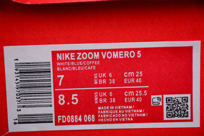 ZOOM VOMERO 5 SP BLACK/WHITE/BLUE/GREY