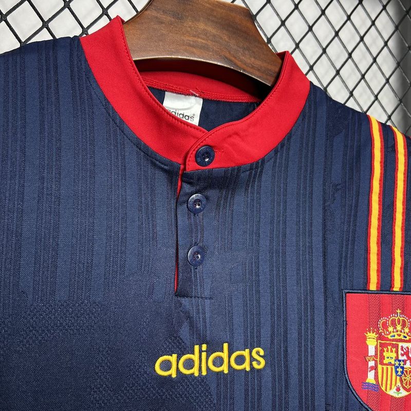 1996 Spain away retro jersey tm