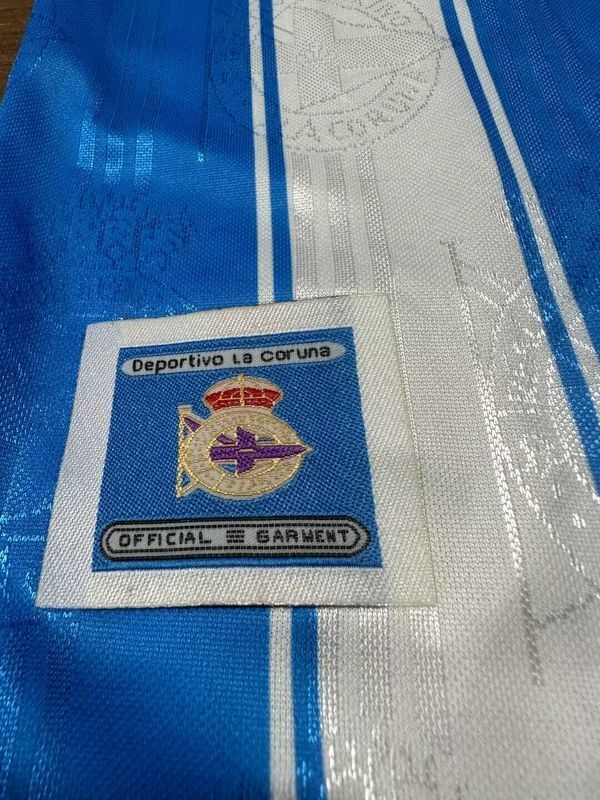 97-98 La Coruna home retro soccer jersey