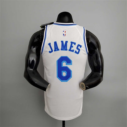 Lakers James#6 Latin Night (High Head) White