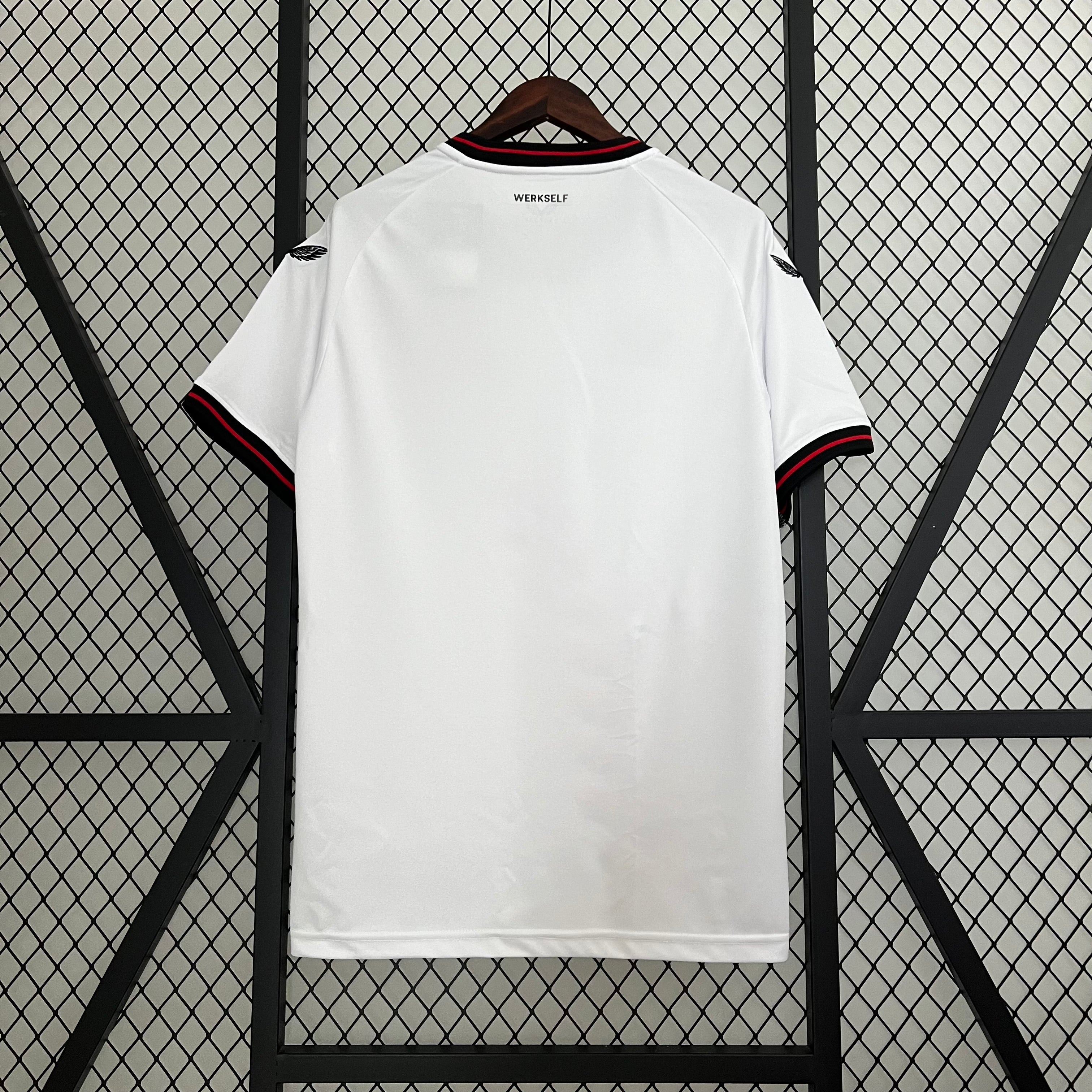 23-24 leverkusen away white jersey