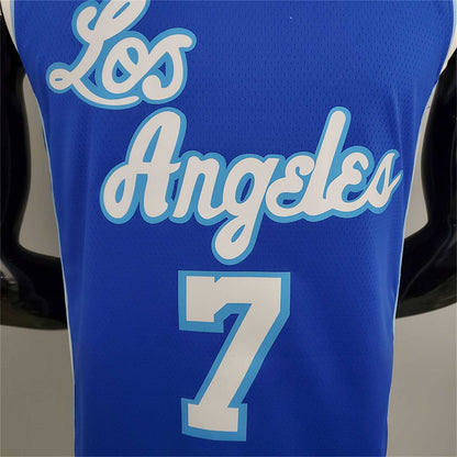 Lakers Anthony#7 Latin Night (High Head) Blue