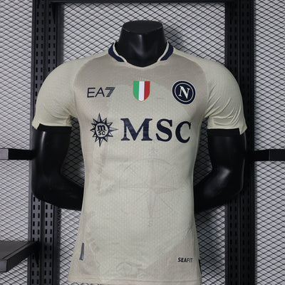 24-25 Napoli white special player version jersey tm
