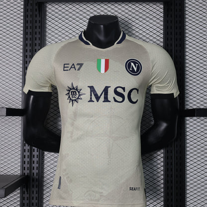 24-25 Napoli white special player version jersey tm