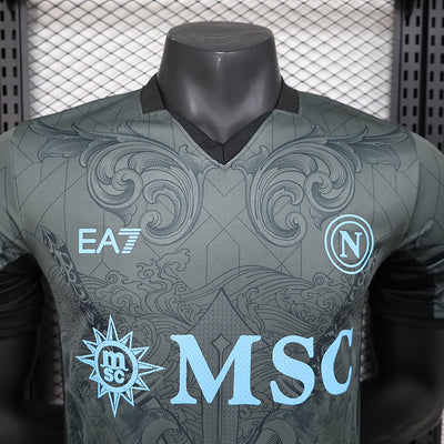 24-25 Napoli Black Special Player Version Jersey tm