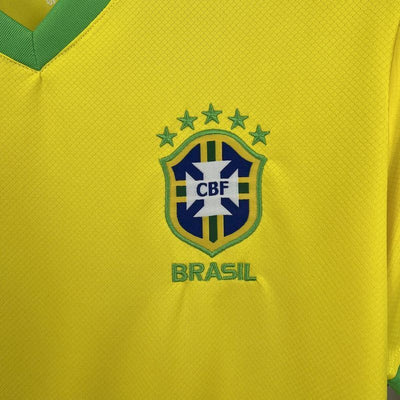 25-26 Brazil Jordan Yellow Special Edition Jersey
