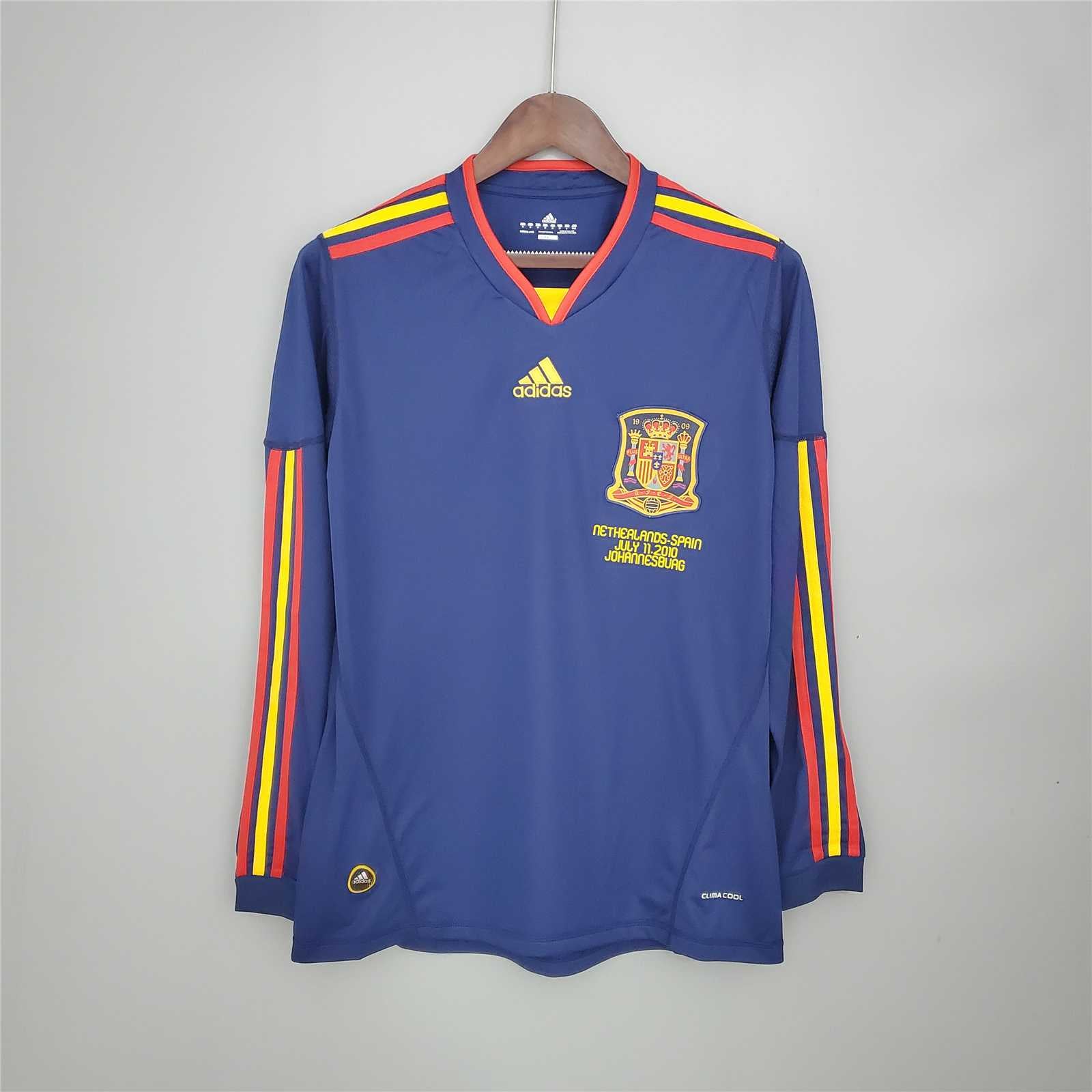 2010 Spain away long sleeve