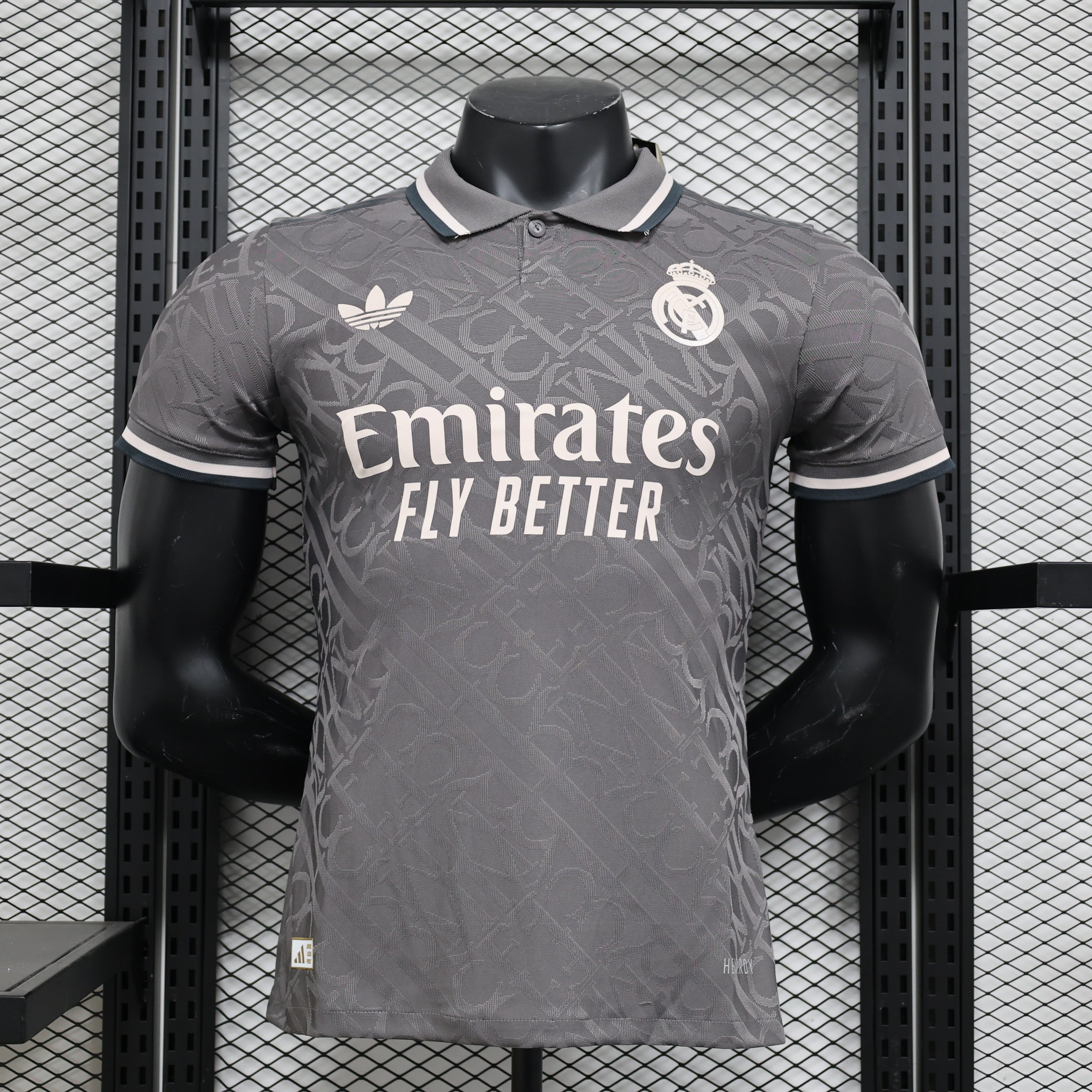 24-25 REAL MADRID third away player version jersey tm