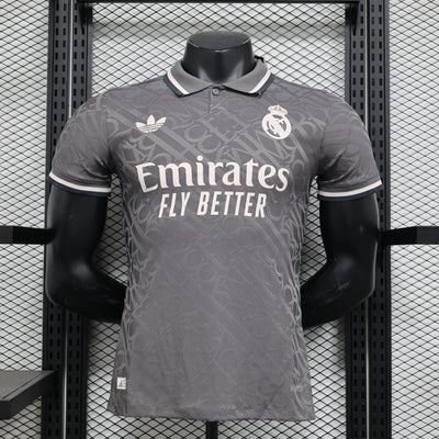 24-25 REAL MADRID third away player version jersey tm