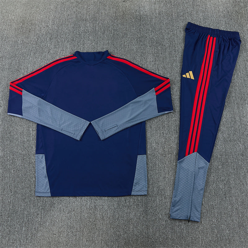 26-27 Season Bayern Munich Dark-Blue Color Football Sweater Set