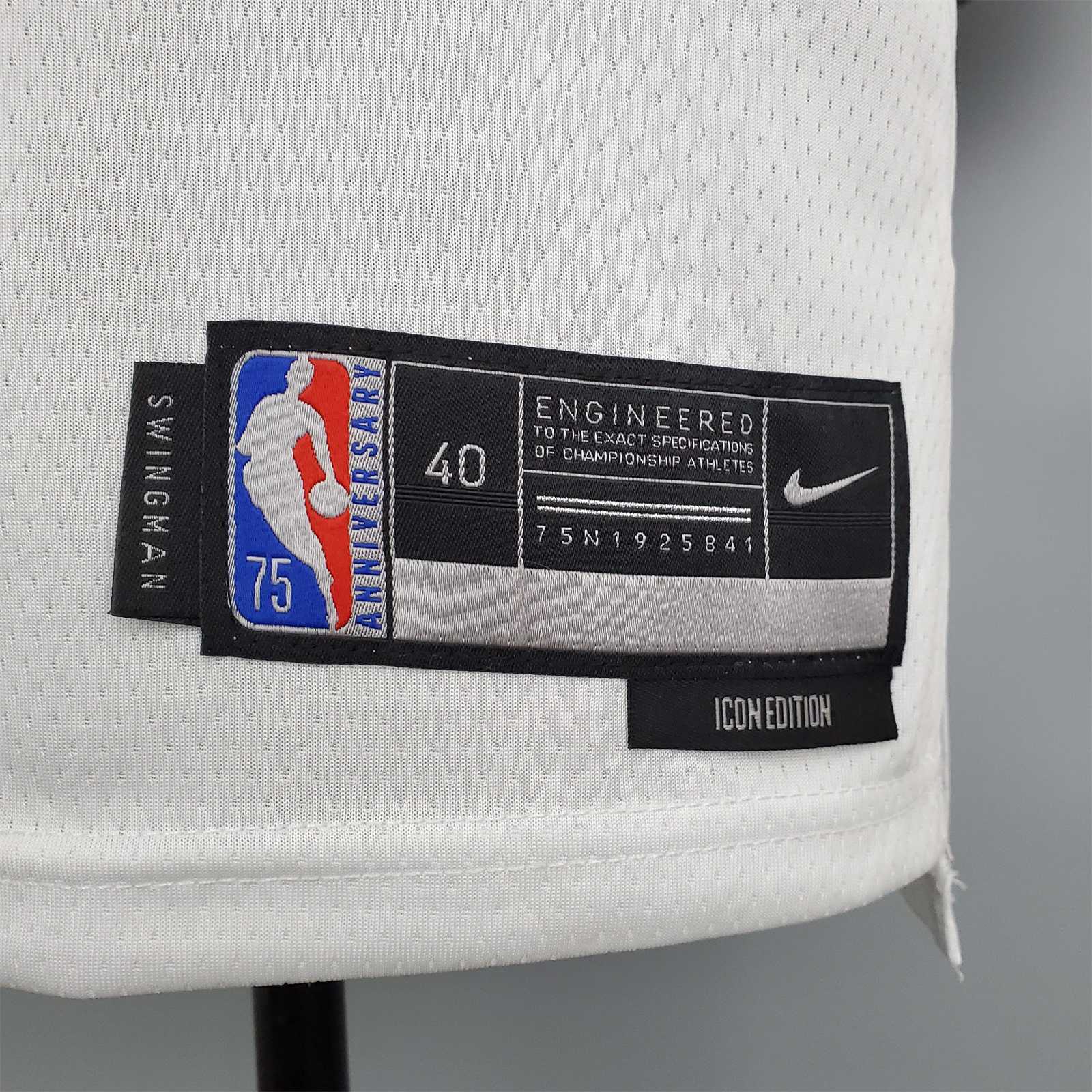 75th Anniversary Irving #11 Celtics White
